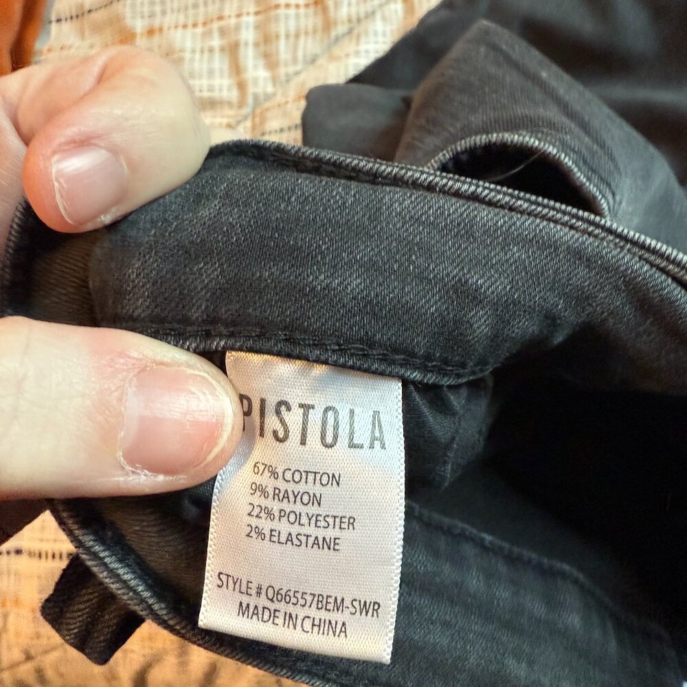 Pistola Arianna High-Rise Skinny Jean with Side Seam -- sz 18 - Picture 9 of 10